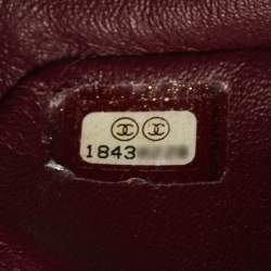Pre Owned Chanel Black Quilted Caviar Leather Jumbo Classic Double Flap Bag