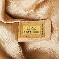 مملوكة مسبقًا Chanel Gold Ombre Perforated Leather Hollywood Accordion Flap Bag