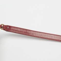 Chanel Burgundy Quilted Aged Leather and Python Large Urban Mix Flap Bag