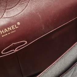 Chanel Black Caviar Leather Jumbo Classic Double Flap Bag