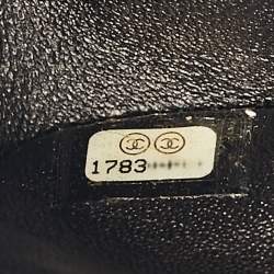 Chanel Black Quilted Patent Leather Jumbo Classic Double Flap Bag