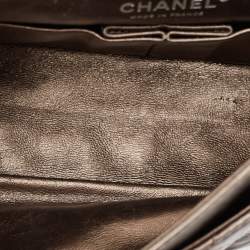 Chanel Metallic Quilted Aged Leather Reissue 2.55 Classic 225 Flap Bag