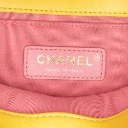 Chanel Small Lambskin Entwined Chain Flap