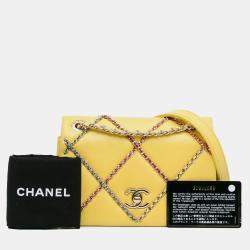 Chanel Small Lambskin Entwined Chain Flap