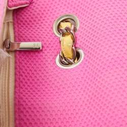 Chanel Pink Quilted Jersey Jumbo Classic Single Flap Bag