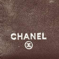 Chanel Black Quilted Leather CC French Wallet