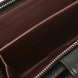 Chanel Black Quilted Leather CC French Wallet