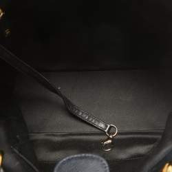 Chanel Black Quilted Caviar Leather Petite Shopper Tote