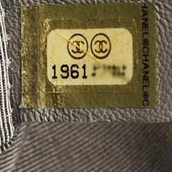 Pre Owned Chanel Black Quilted Leather New Medium Boy Bag