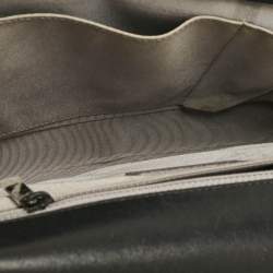 Pre Owned Chanel Black Quilted Leather New Medium Boy Bag