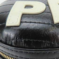 Pre Owned Chanel Black Leather La Pausa V Stitch 26 Chain Shoulder Bag