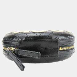 Pre Owned Chanel Black Leather La Pausa V Stitch 26 Chain Shoulder Bag