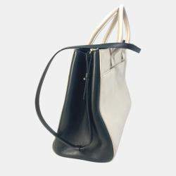 Chanel Beige CC Mark Bicolor Crossbody Bag