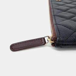 Pre Owned Chanel Caviar Large Clutch
