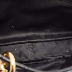 Pre Owned Chanel Black Quilted Caviar Leather Grand Shopper Tote
