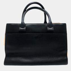 Pre Owned Chanel Black CC mark Shoulder Bag