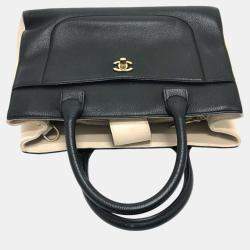 Pre Owned Chanel Black CC mark Shoulder Bag