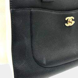 Pre Owned Chanel Black CC mark Shoulder Bag