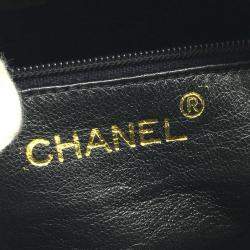 Chanel Gray Based CC Mark Single Chain Shoulder Bag