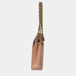Pre Owned Chanel pink CC Mark Bag Chain bag