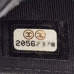 مملوكة مسبقًا Chanel Black Python Flap CC Wallet On Chain