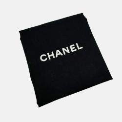 Pre Owned Chanel Black Leather Coco Mark Small Vanity Bag
