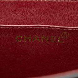 Chanel Black Lambskin Matelasse 33 Coco Mark Chain Shoulder Bag