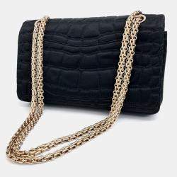Pre Owned Chanel satin 2.55 bag 24