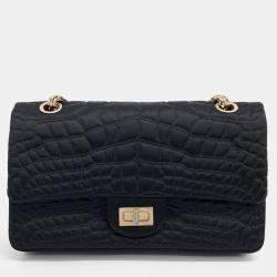 Pre Owned Chanel satin 2.55 bag 24