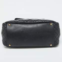 Chanel Black Quilted Leather Mix Reissue Accordion Flap Bag