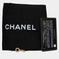 Chanel Dark Blue Caviar Medium CC Filigree Vanity Bag