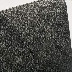 Chanel Black Caviar Quilted Leather Maxi Single Flap Bag
