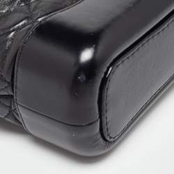 Pre Owned Chanel Black Leather CC Gabrielle Small Hobo