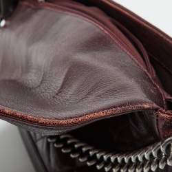 Chanel Burgundy Ombre Quilted Leather Large Boy Flap Bag