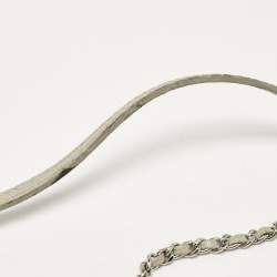 Pre Owned حقيبة شانيل قلاب يربان كومبانيون صغيرة جلد كافيار مبطنة زرقاء ستون