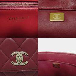 Chanel Lambskin Matelasse Handbag