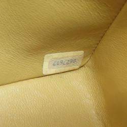 Pre Owned Chanel Lambskin Matelasse Chain Shoulder Bag
