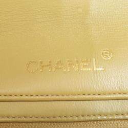 Pre Owned Chanel Lambskin Matelasse Chain Shoulder Bag