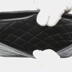 Pre Owned Chanel Matte Black Caviar Skin Reproduction Tote Bag