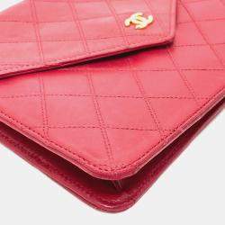 Chanel Red Bicolole Chain Shoulder Bag
