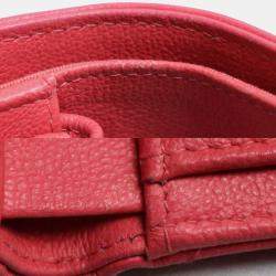 Chanel Pink Matelasse Small Flap Trifold Wallet