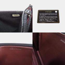 Chanel Caviar Skin Coco Mark Chain Wallet