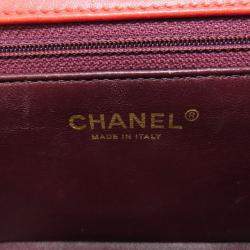 Chanel Lambskin Chain Shoulder Coco Mark Bag
