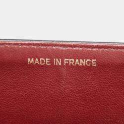 Pre Owned Chanel Black Lambskin Matelasse 25 Coco Mark Double Flap Chain Shoulder Bag