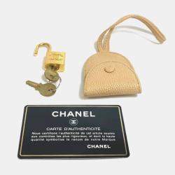 Chanel Beige CC Mark Shoulder Bag