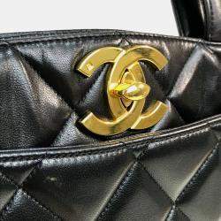 Pre Owned Chanel Black CC Mark Bag