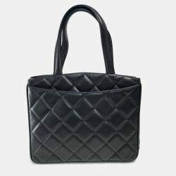 Pre Owned Chanel Black CC Mark Bag
