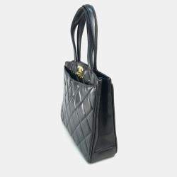 Pre Owned Chanel Black CC Mark Bag