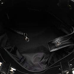 Pre Owned Chanel Black Canvas Small Paris-Biarritz Tote Bag