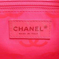 Pre Owned Chanel Calfskin Cambon Line Tote Bag